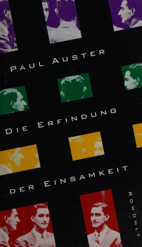 Paul Auster: Die Erfindung der Einsamkeit (German language, 1993, Rowohlt)
