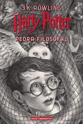 J.K. Rowling, Empty Author: Harry Potter e a Pedra Filosofal - Edicao Comemorativa dos 20 anos da Colecao Harry Potter (Hardcover, 2019, Rocco)