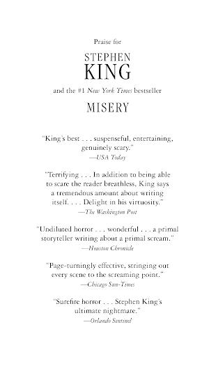 Stephen King, Empty Author: Misery (2016, Scribner)
